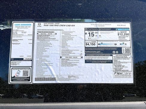 New 2026 RAM 1500 RHO AWD/4WD image 38