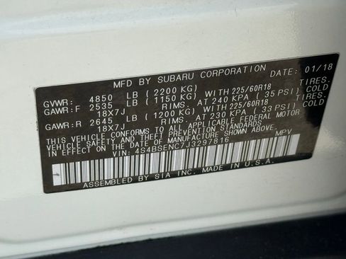Used 2018 Subaru Outback 3.6R Limited AWD/4WD image 35