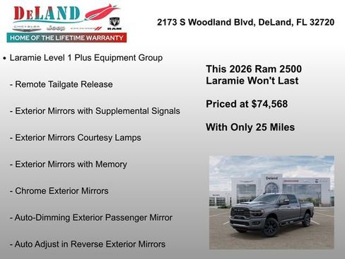 New 2026 RAM 2500 Laramie w/ Night Edition image 13