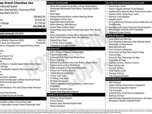 Used 2022 Jeep Grand Cherokee Limited 4xe image 30