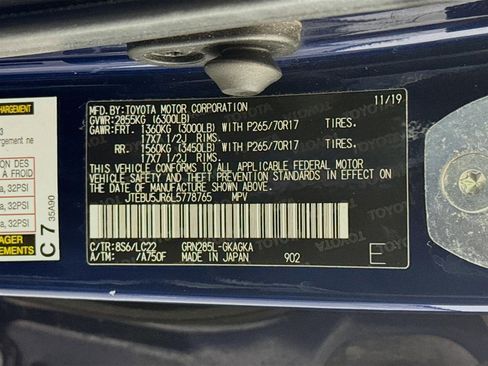 Used 2020 Toyota 4Runner 4WD image 33