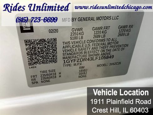 Used 2020 Cadillac XT4 Premium Luxury w/ Driver Awareness Package AWD/4WD image 38