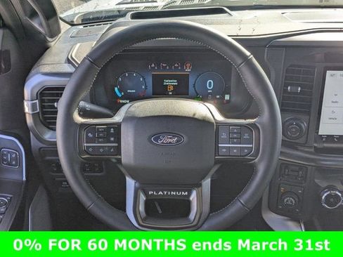 New 2025 Ford F150 Platinum w/ Equipment Group 702A High image 17