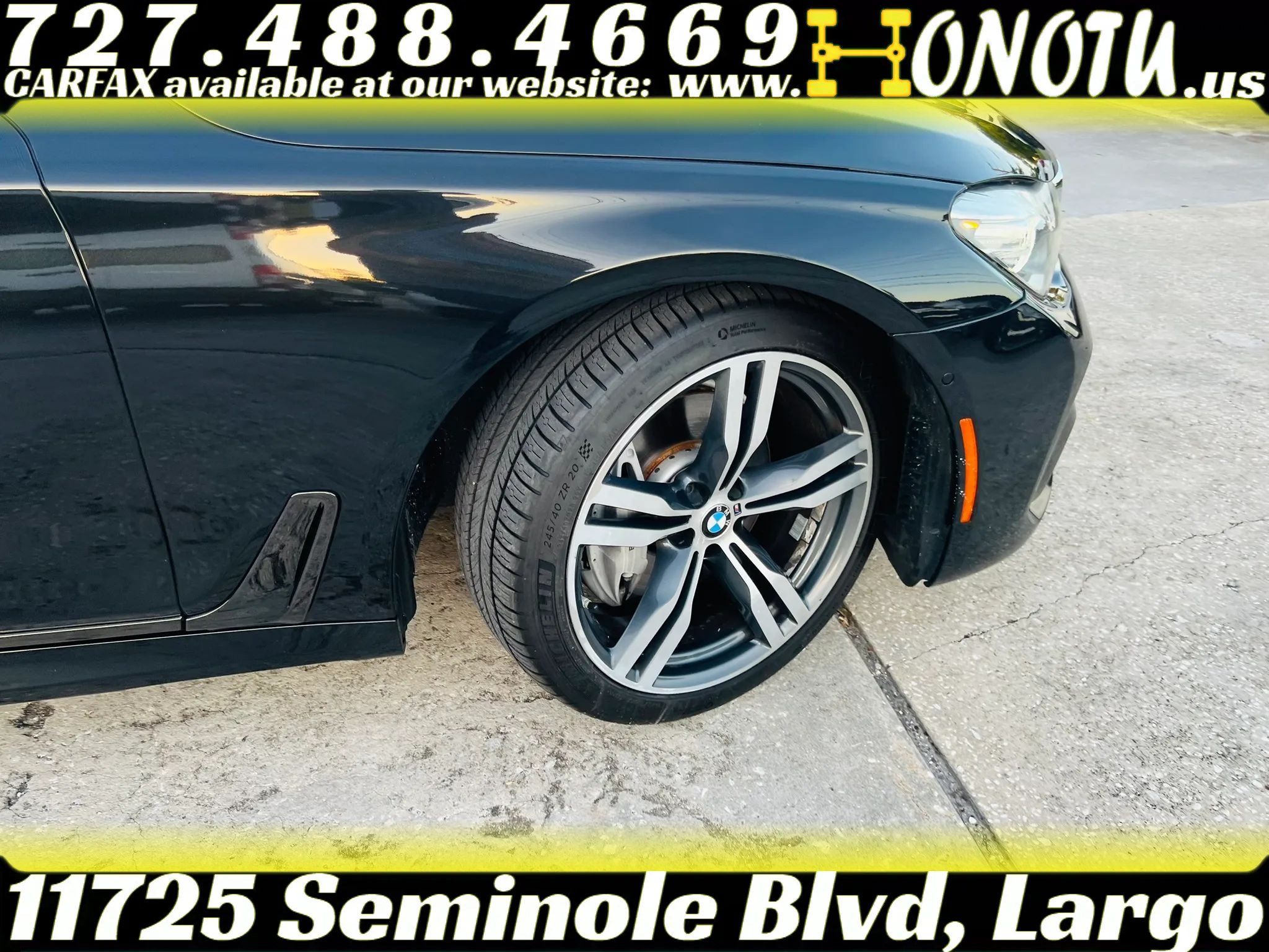 Used 2019 BMW 740i w/ M Sport Package RWD image 32