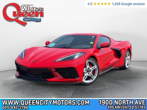 Certified 2023 Chevrolet Corvette Stingray Preferred Cpe w/ 2LT RWD image 1