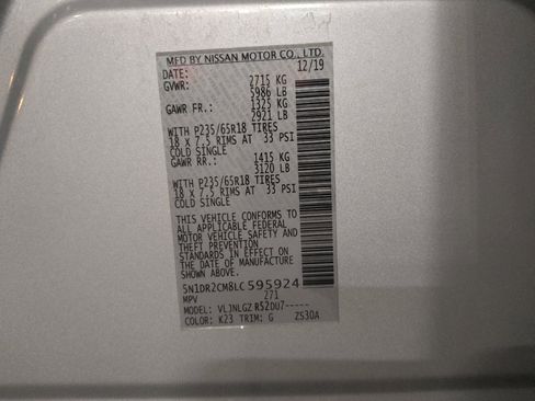 Used 2020 Nissan Pathfinder SL AWD/4WD image 33