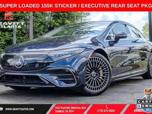 Used 2023 Mercedes-Benz EQS 580 4MATIC Sedan image 1
