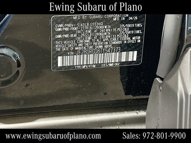 Used 2026 Subaru Outback Limited XT AWD/4WD image 34