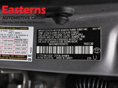 Used 2019 Toyota C-HR Limited FWD image 34