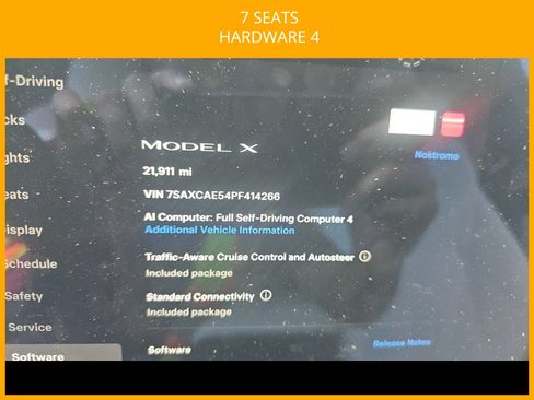 Used 2023 Tesla Model X AWD/4WD image 3