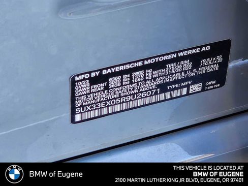 Used 2024 BMW X6 xDrive40i w/ Executive Package AWD/4WD image 26