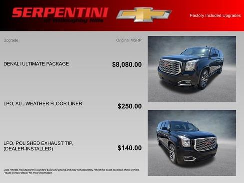 Used 2018 GMC Yukon XL Denali w/ Denali Ultimate Package AWD/4WD image 4