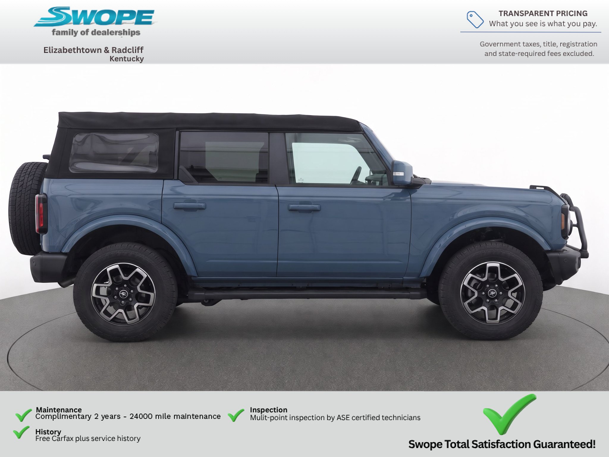Used 2022 Ford Bronco Outer Banks AWD/4WD image 4