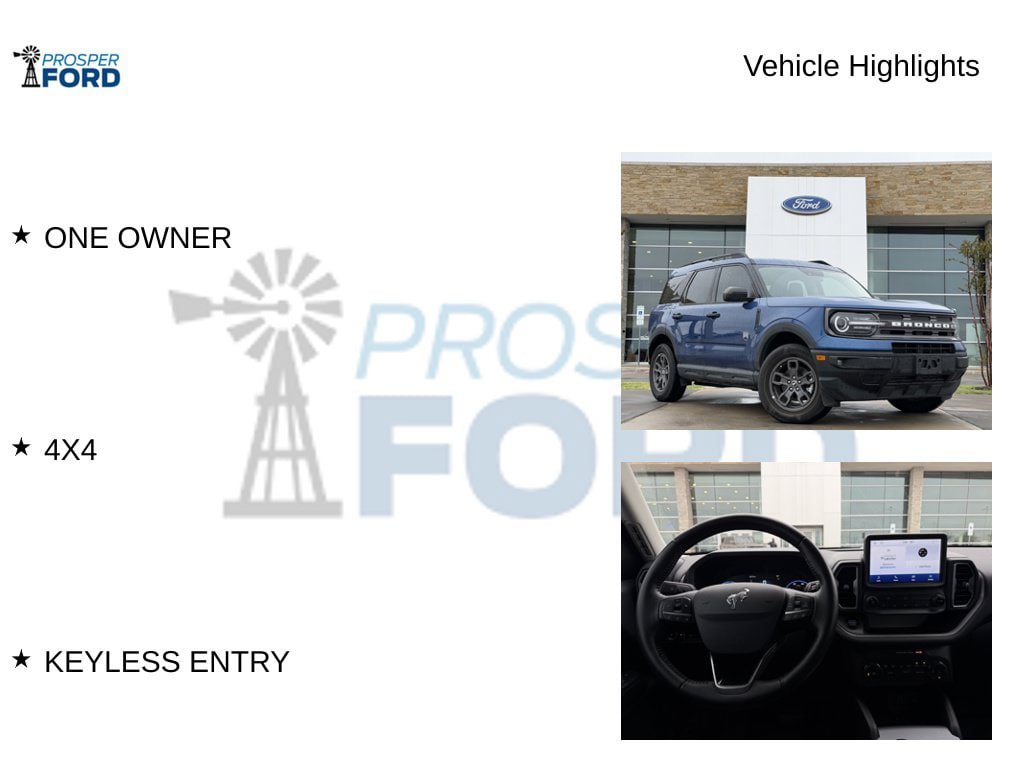 Used 2023 Ford Bronco Sport Big Bend w/ Convenience Package AWD/4WD image 5