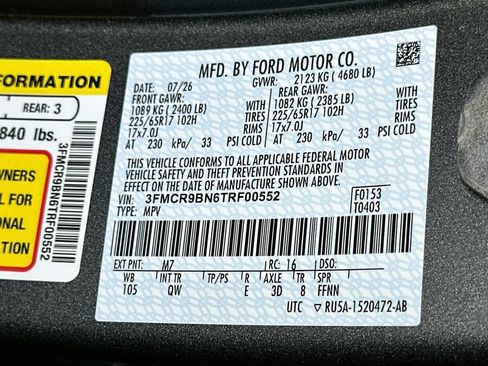 New 2026 Ford Bronco Sport Big Bend w/ Convenience Package AWD/4WD image 18