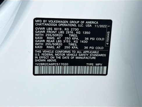 Used 2023 Volkswagen Atlas SEL AWD/4WD image 42