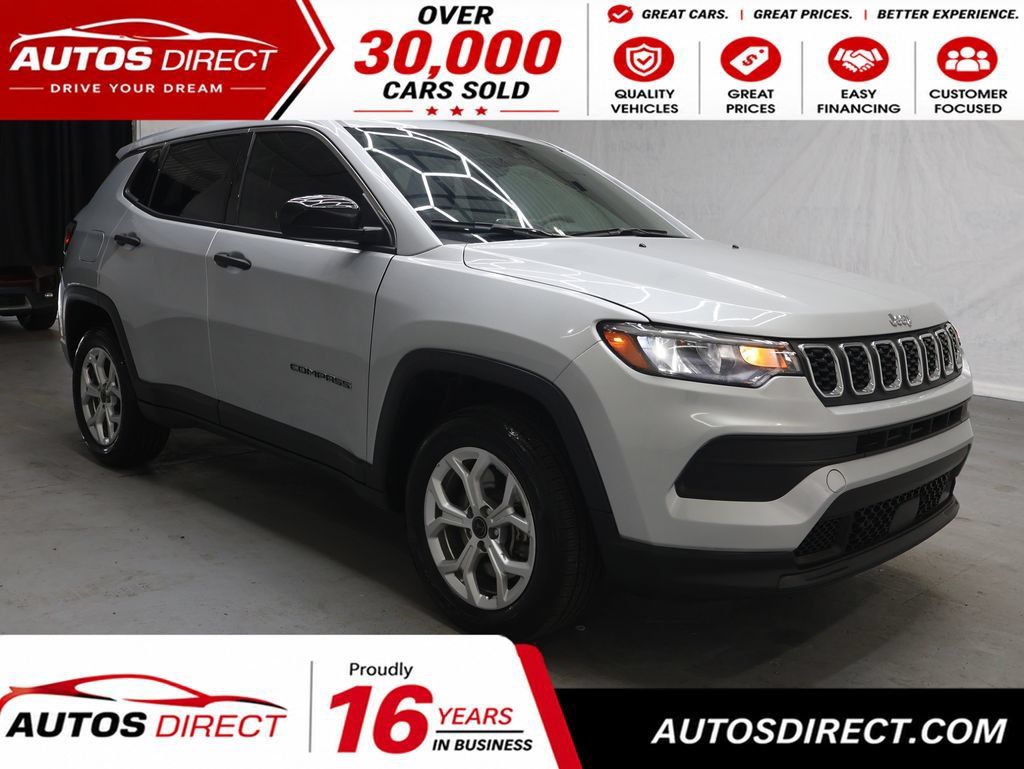 Used 2025 Jeep Compass Sport AWD/4WD image 1