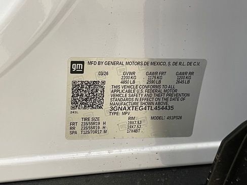 New 2026 Chevrolet Equinox RS AWD/4WD image 23