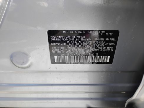 Used 2022 Subaru Forester Limited w/ Popular Package #2 image 36