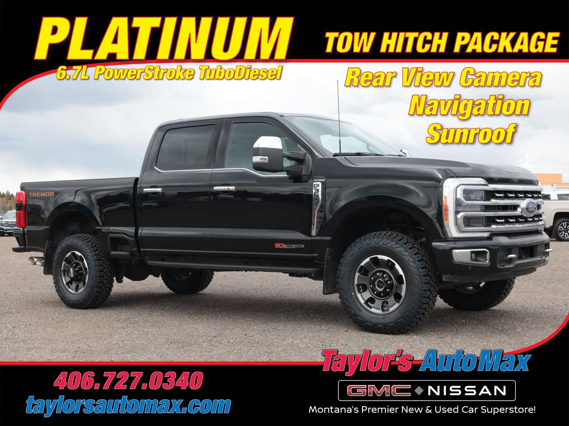 Used 2023 Ford F350 Platinum w/ Tremor Off-Road Package AWD/4WD image 1