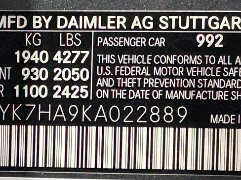 Used 2019 Mercedes-Benz AMG GT Base image 37