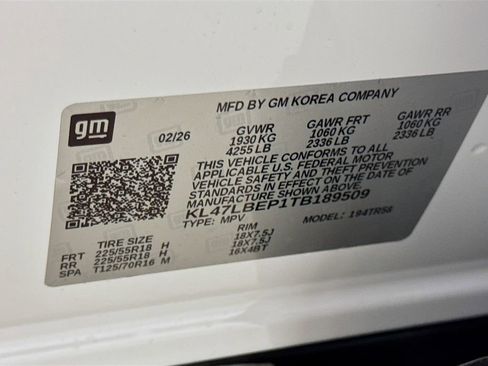 New 2026 Buick Envista Sport Touring w/ Convenience I Package FWD image 20
