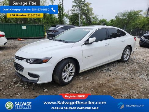 Used 2018 Chevrolet Malibu LT FWD image 1