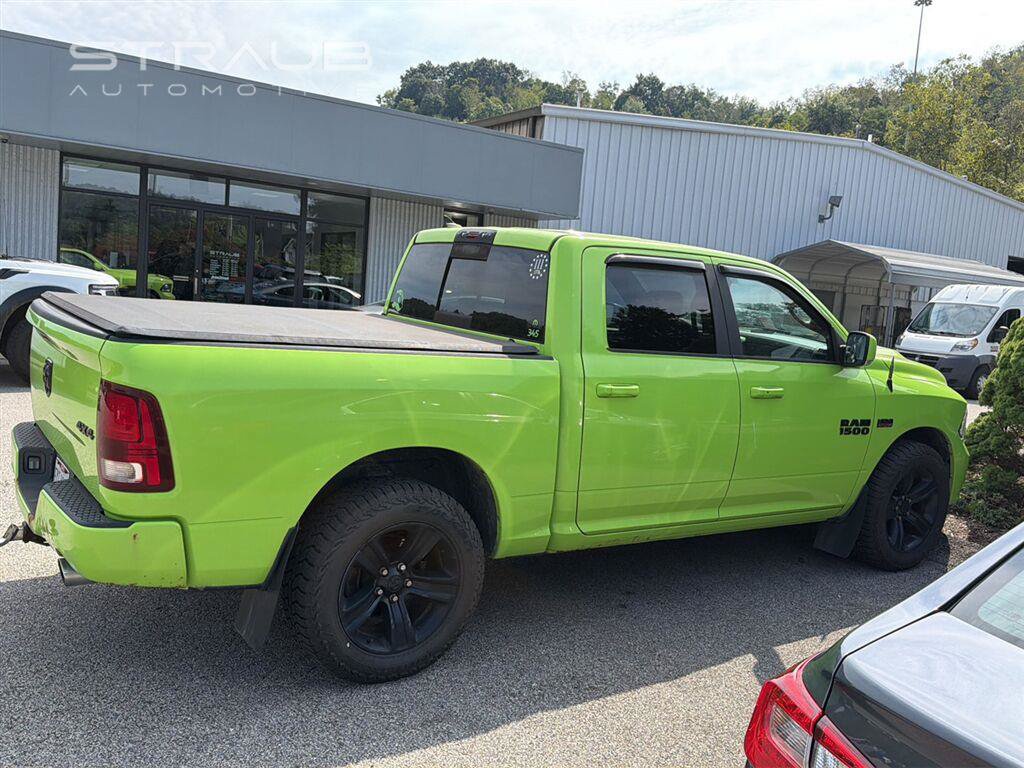 Used 2017 RAM 1500 Sport w/ Sublime Green Sport Package AWD/4WD image 4