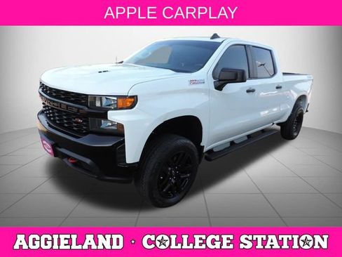 Used 2022 Chevrolet Silverado 1500 Custom Trail Boss w/ LPO, Dark Essentials Package AWD/4WD image 8