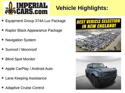Used 2025 Ford Bronco Raptor AWD/4WD image 3