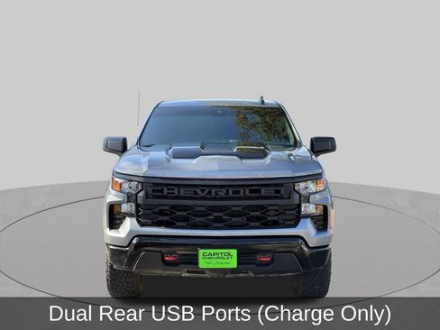 Used 2025 Chevrolet Silverado 1500 Custom Trail Boss w/ LPO, Dark Essentials Package AWD/4WD image 8