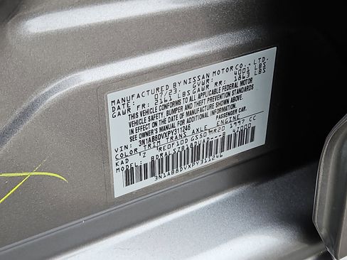 Certified 2023 Nissan Sentra SR w/ SR Premium Package image 27