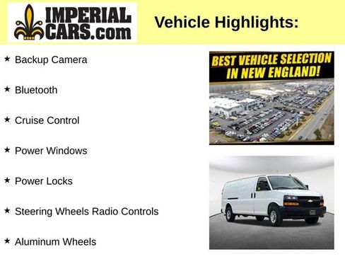 Certified 2024 Chevrolet Express 3500 Extended w/ Driver Convenience Package RWD image 3