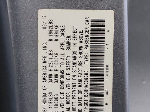 Used 2017 Honda Accord LX-S image 32