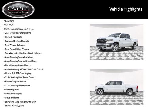 New 2026 RAM 1500 4x4 Crew Cab image 3