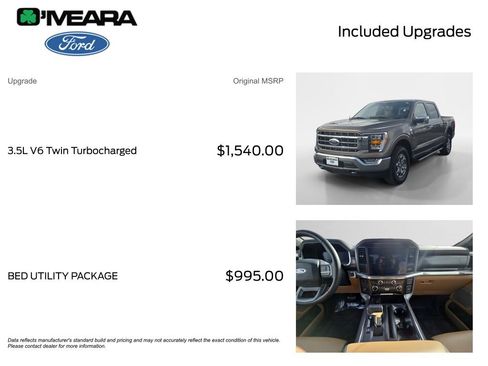 Used 2023 Ford F150 Lariat w/ Bed Utility Package image 4