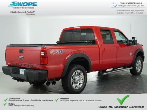 Used 2014 Ford F250 Lariat w/ Chrome Package AWD/4WD image 3
