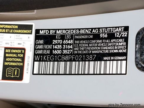 Certified 2023 Mercedes-Benz EQE 350+ 4MATIC Sedan image 36