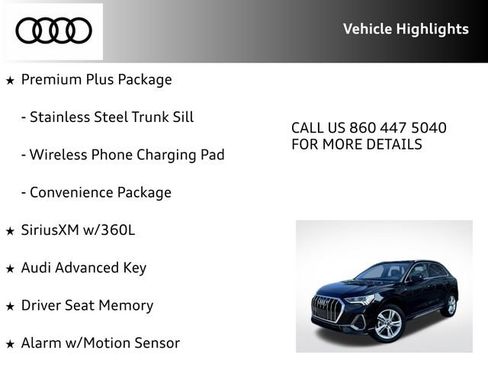 Used 2023 Audi Q3 2.0T Premium Plus w/ Premium Plus Package AWD/4WD image 31