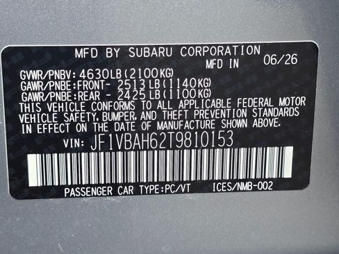 New 2026 Subaru WRX Premium AWD/4WD image 29
