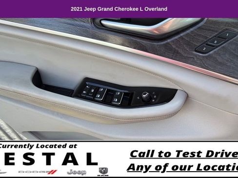Used 2021 Jeep Grand Cherokee L Overland w/ Advanced Protech Group III AWD/4WD image 42