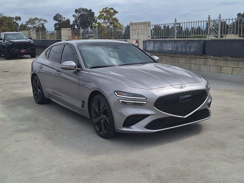 Used 2023 Genesis G70 2.0T w/ Sport Prestige Package RWD image 3