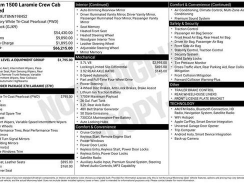 Used 2022 RAM 1500 Laramie AWD/4WD image 36
