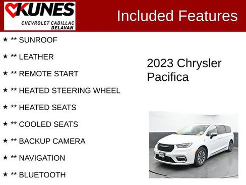 Used 2023 Chrysler Pacifica Limited FWD image 3