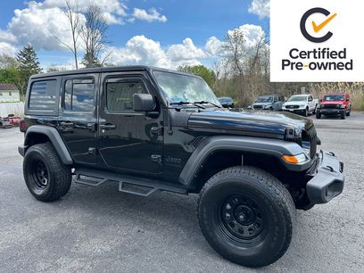 Certified 2022 Jeep Wrangler Unlimited Sport