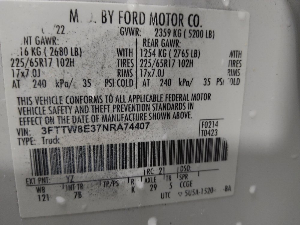 Used 2022 Ford Maverick XLT FWD image 33