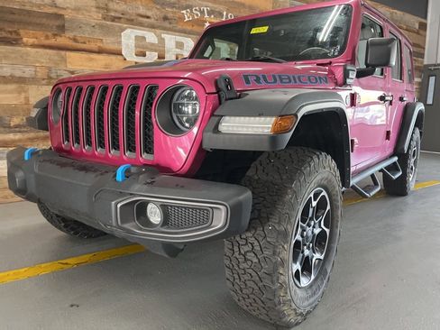 Used 2022 Jeep Wrangler Unlimited Rubicon 4xe w/ Cold Weather Group image 6