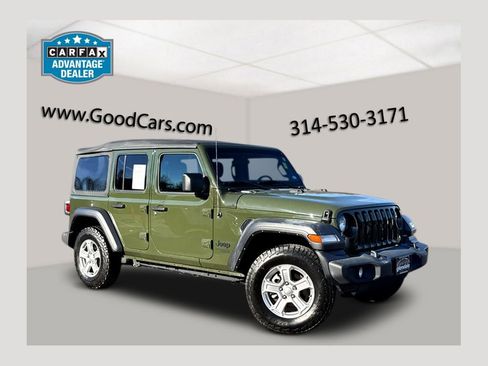 Certified 2021 Jeep Wrangler Unlimited Sport image 1