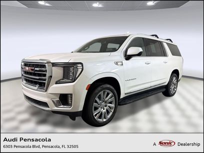 Used 2021 GMC Yukon XL SLT w/ Rear Media and Nav Package