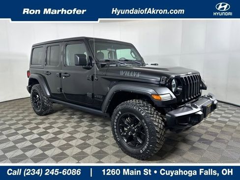 Used 2021 Jeep Wrangler Unlimited Sport image 1